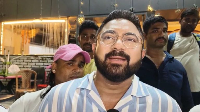 The restaurant owner scolded Abhishek Banerjee and the TMC MLA punched him, leading to commotion.