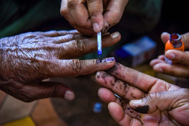 With the last phase of voting in Bihar over, 50.56 percent voting has been reported in 8 constituencies