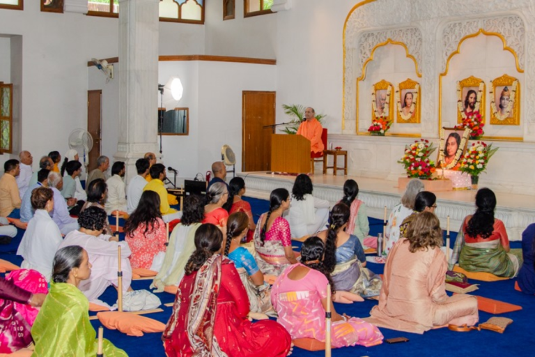 Guru Poornima Festival celebrated at Yokta Satsang Ashram, Ranchi, Bandara Prasad was offered