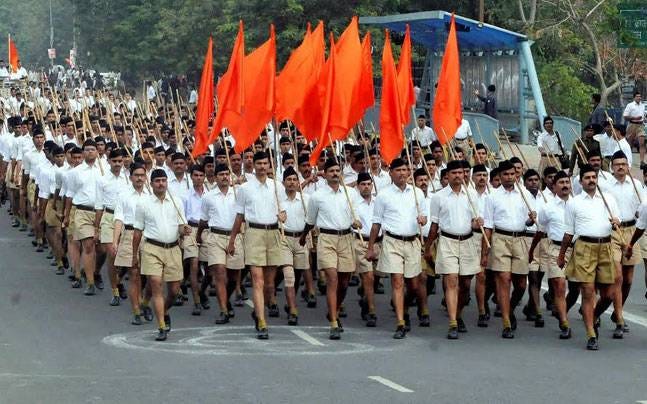 Now government employees will be able to participate in RSS programs, the central government has removed the 58-year-old ban