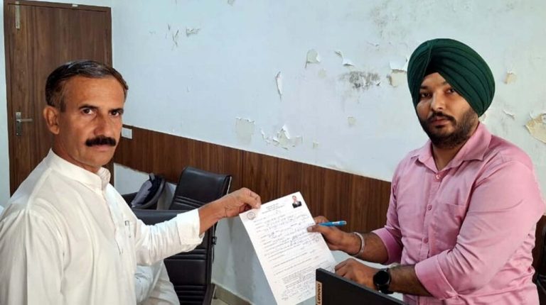 Wazir Singh Poonia staked claim to Congress party ticket from Narnaund assembly constituency – ..