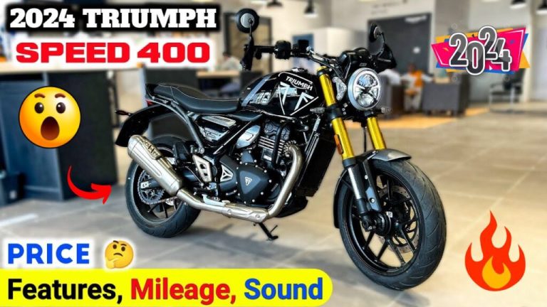 Oh my god! Triumph Speed ​​400 bike has come to create a stir in the market with its killer looks and advanced features