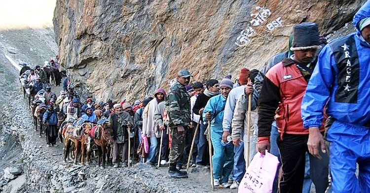 Amarnath Yatra: Another batch of 4,875 pilgrims left from Jammu – ..