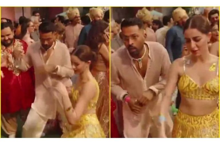 Hardik Pandya danced with this Bollywood beauty, video surfaced from Anant Ambani's wedding