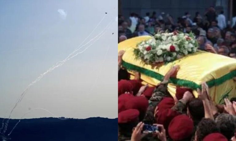 Hezbollah Fires 200 Missiles at Israel After Commander's Killing