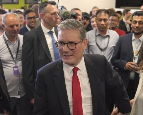 Labour leader Keir Starmer becomes new UK Prime Minister