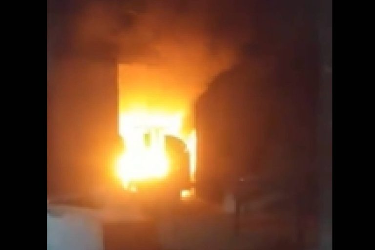 Fire in Nalanda: A terrible fire broke out at a beedi factory in Nalanda causing a loss of several lakhs of rupees