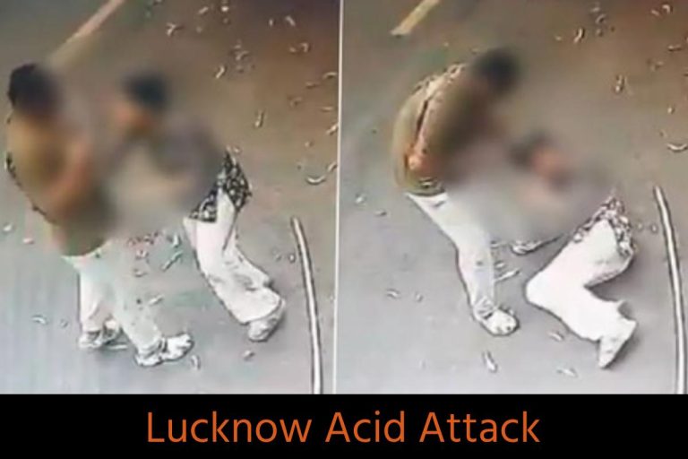 Lucknow acid attack: After acid attack on girl, brother keeps pouring water from bottle