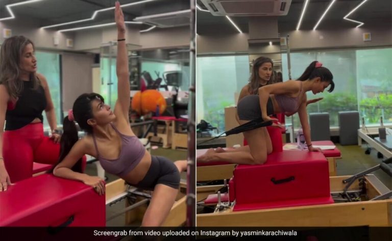 “Sweating And Smiling” Is How Pilates Makes Jacqueliene Fernandez Feel