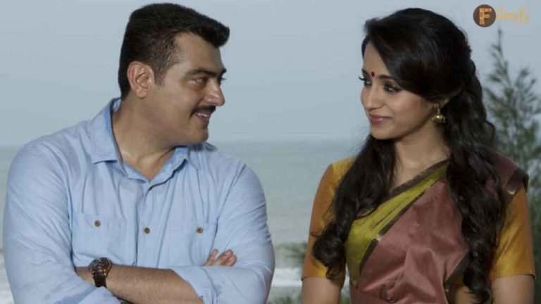 Ajith and Trisha Looks Stunning