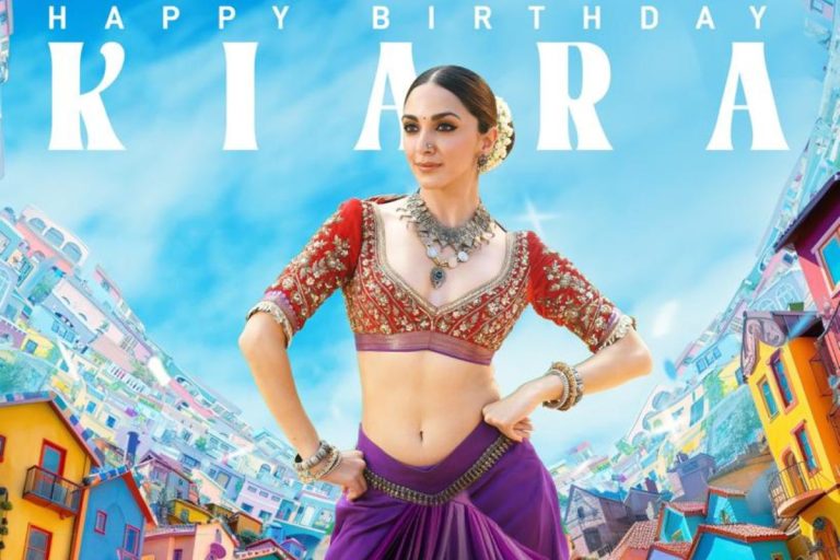 Game Changer: Kiara Advani's 'Game Changer' poster release radiates glamor in her 'Zapilamma' look.