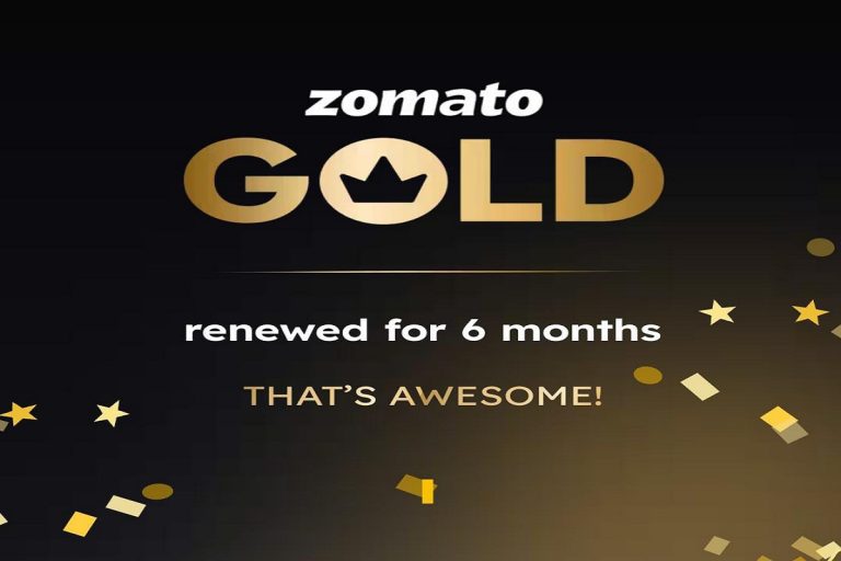 Zomato Gold Membership is just Rs.30, free delivery for 6 months