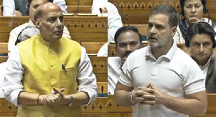 Agnipath scheme sparks heated debate between Rahul Gandhi and Rajnath Singh