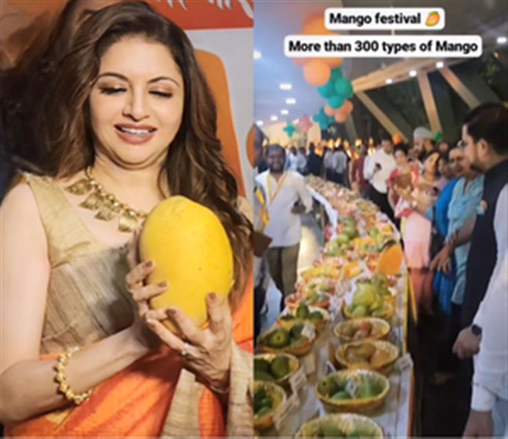 Bhagyashree celebrates the ‘king of fruits’, thrilled to witness 300 varieties of mango