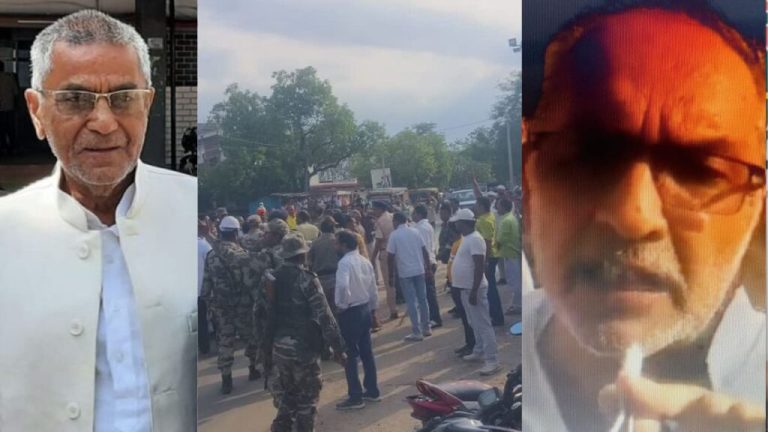 MLA's son and former minister face to face in Hazaribagh over the battle for supremacy, fierce fighting broke out between supporters