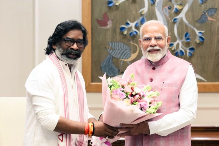 Hemant Soran News: Jharkhand Chief Minister Hemant Soran met Prime Minister Narendra Modi