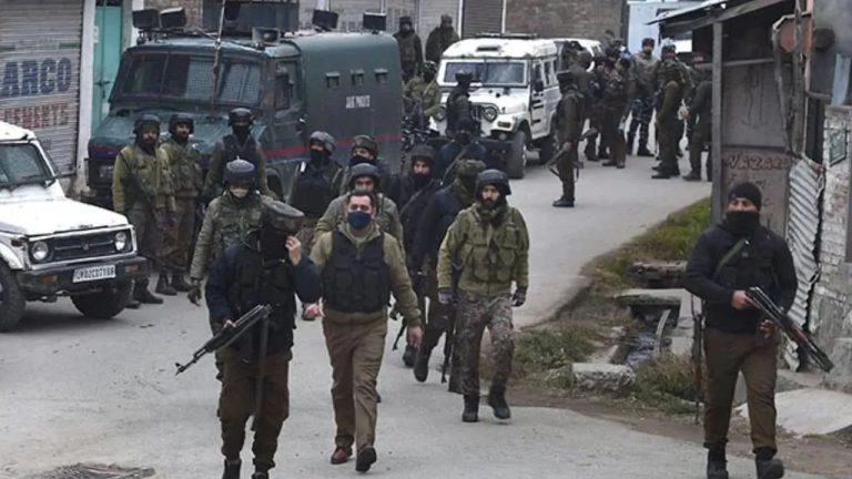 JK against terrorists  The police launched a rigorous, special tunnel search operation