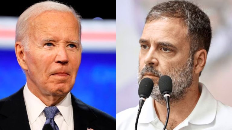 BJP quipped that Rahul Gandhi should learn from Joe Biden…take decisions in national interest