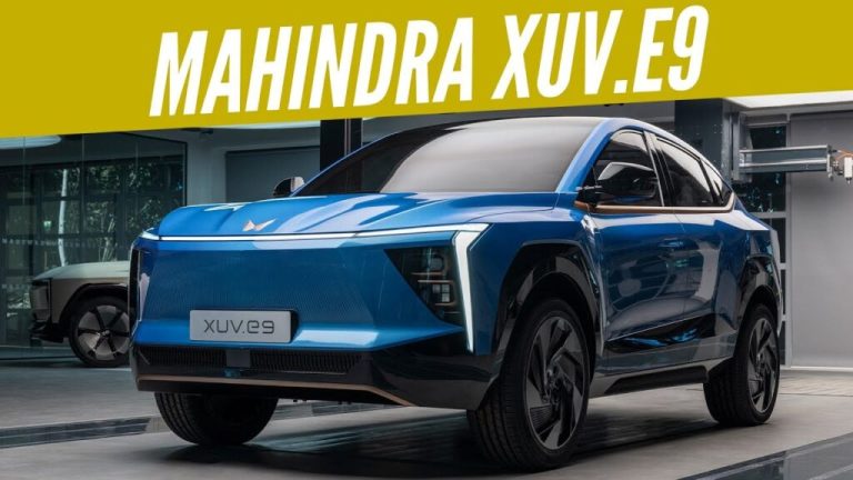 Mahindra XUVe9's stunning design finally revealed! Know why this SUV is a game-changer