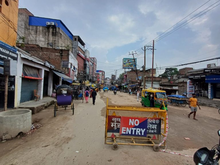 Muzaffarpur's problems were compounded by negligence in monitoring construction work, resulting in traffic jams and stalling of business.