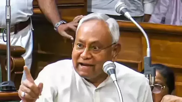 Are you a woman, do you know anything?  listen secretly…;  Nitish Kumar's Controversial Statement Again in the Legislative Assembly