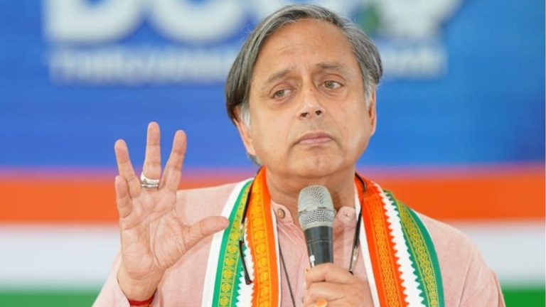 Finally 'crossed 400 this time', but in another country… Tharoor taunts BJP