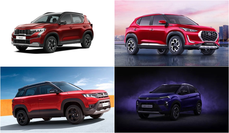 Nexon, Sonet and more: Top 5 compact SUVs under 10 lakhs in India of 2024