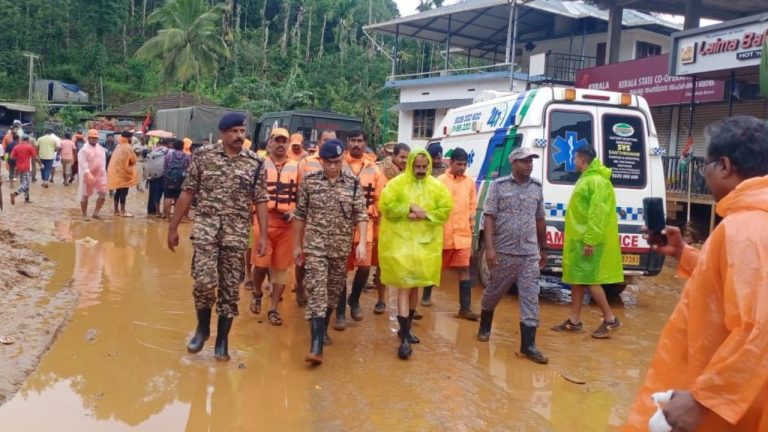 Minister George Kurien inquired about the condition of the victims as the central government is providing all possible assistance as there has been massive destruction in Wayanad.