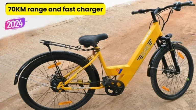 For only ₹17,000, an electric bike with a 70KM range and a rapid charger is available