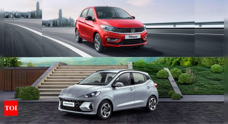 Hyundai Grand i10 Hy-CNG vs Tata Tiago i-CNG: Price, dual-cylinder tech, features, efficiency compared