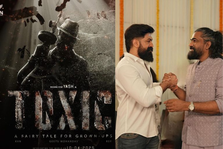 Toxic: The shooting of Yash's 'Toxic' has begun, the KGF actor shared pictures from the sets