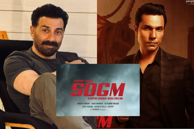 SDGM: Sunny Deol to support Randeep Hooda in India's No. 1 Action Movie