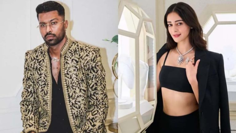 Amidst rumors of affair with Hardik Pandya, Ananya wore a necklace with a special name…revealed