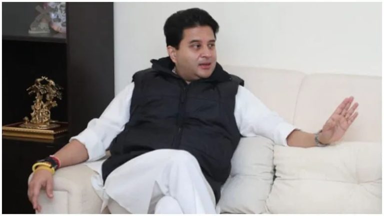 Congress is working to spread anarchy in the country… Union Minister Jyotiraditya Scindia said to a question on the Hindenburg report.