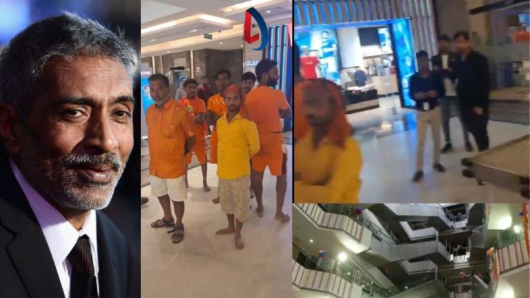 Barefoot Kanwariyas were not allowed entry in Prakash Jha's Mall of Ranchi, the manager stopped them at the gate, there was a lot of uproar