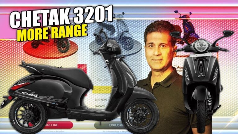 The amazing Bajaj Chetak 3201 Special Edition with advanced features launched in the Indian market, see