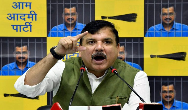 Sanjay Singh took a dig at BJP, said- why is there so much silence brother…