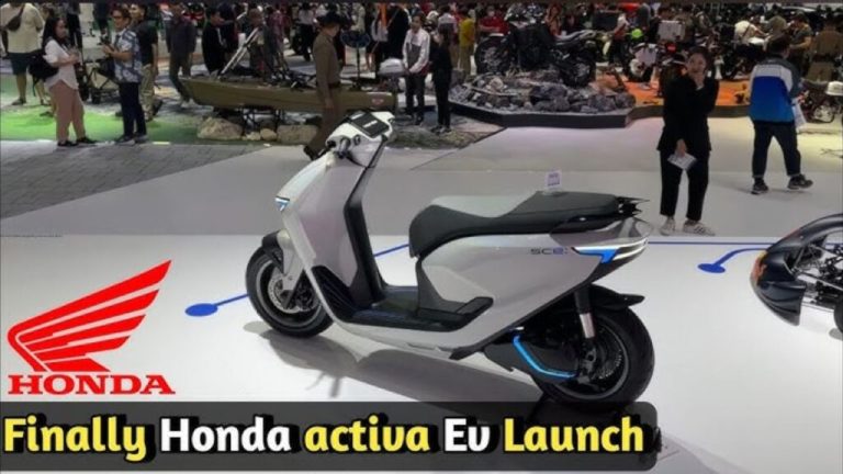 Honda Activa Electric Scooter made its entry with an unmatched range of 178km and a venomous look