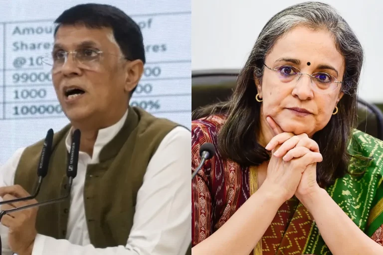 Congress Leader Pawan Khera’s Another Salvo at SEBI Chief Madhabi Puri Buch, Accuses Her of Concealing Information About Husband’s Company