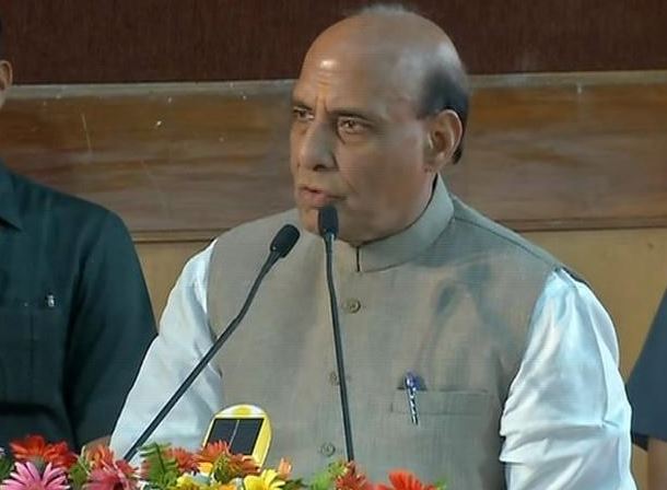 Ready for dialogue with Pakistan if it stops terrorism in J-K: Defence Minister Rajnath Singh