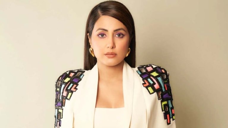 Why did cancer-stricken Hina Khan cut a cake 9 days before her birthday, the reason is shocking?