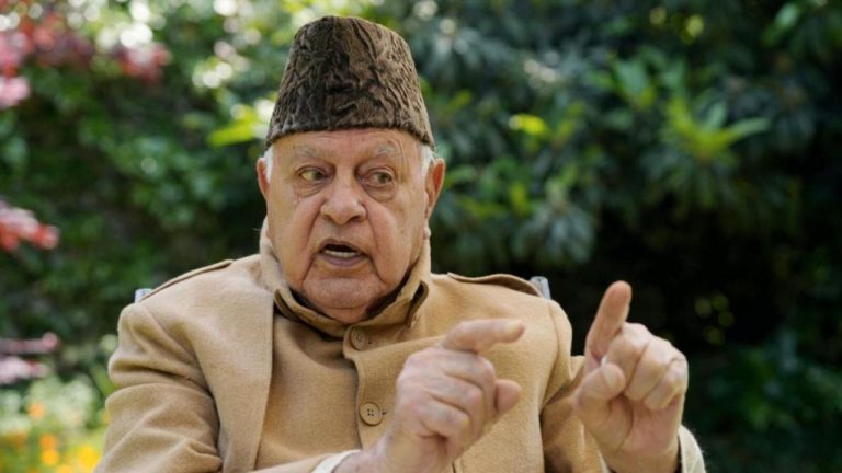 The people of J&K are not the slaves of the Centre, we are the real owners of the land: Farooq Abdullah