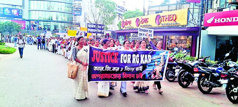 Teachers' Day: Teachers hit the streets demanding justice in RG tax case