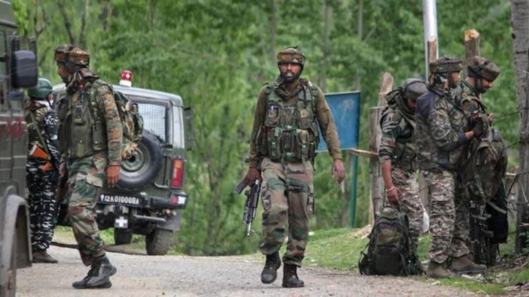 JK: Clash between security forces and terrorists at Kurinal village in Kishtwar, firing continues from both sides.