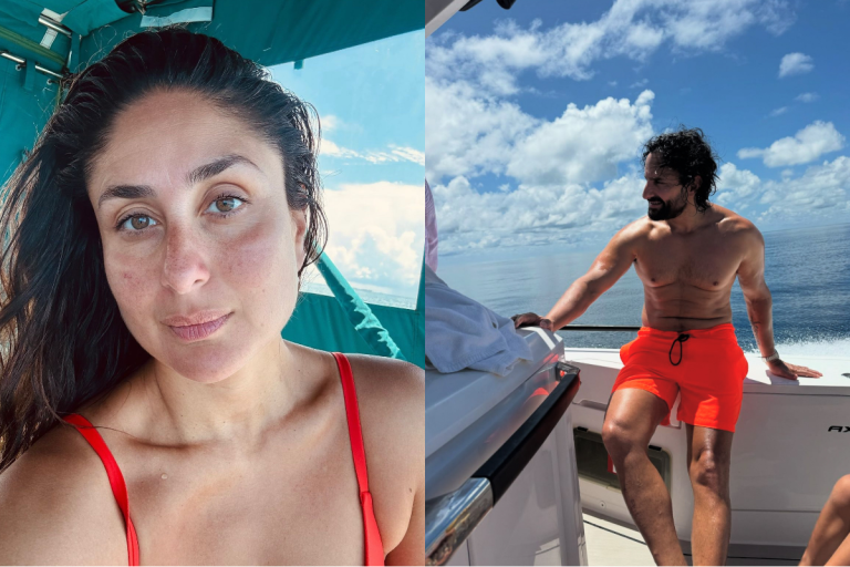 Kareena Kapoor Khan: After the success of Singam again, Bebo is in holiday mood, sharing stunning photos from Maldives.