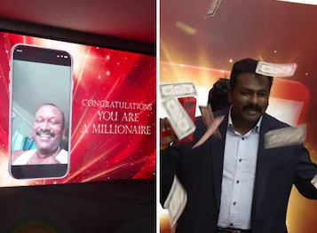 Balasubramanian Chidambaram Singapore Lottery: Indian-origin engineer in Singapore won the lottery worth more than Rs 8 crore, he cried with joy when he got the information.